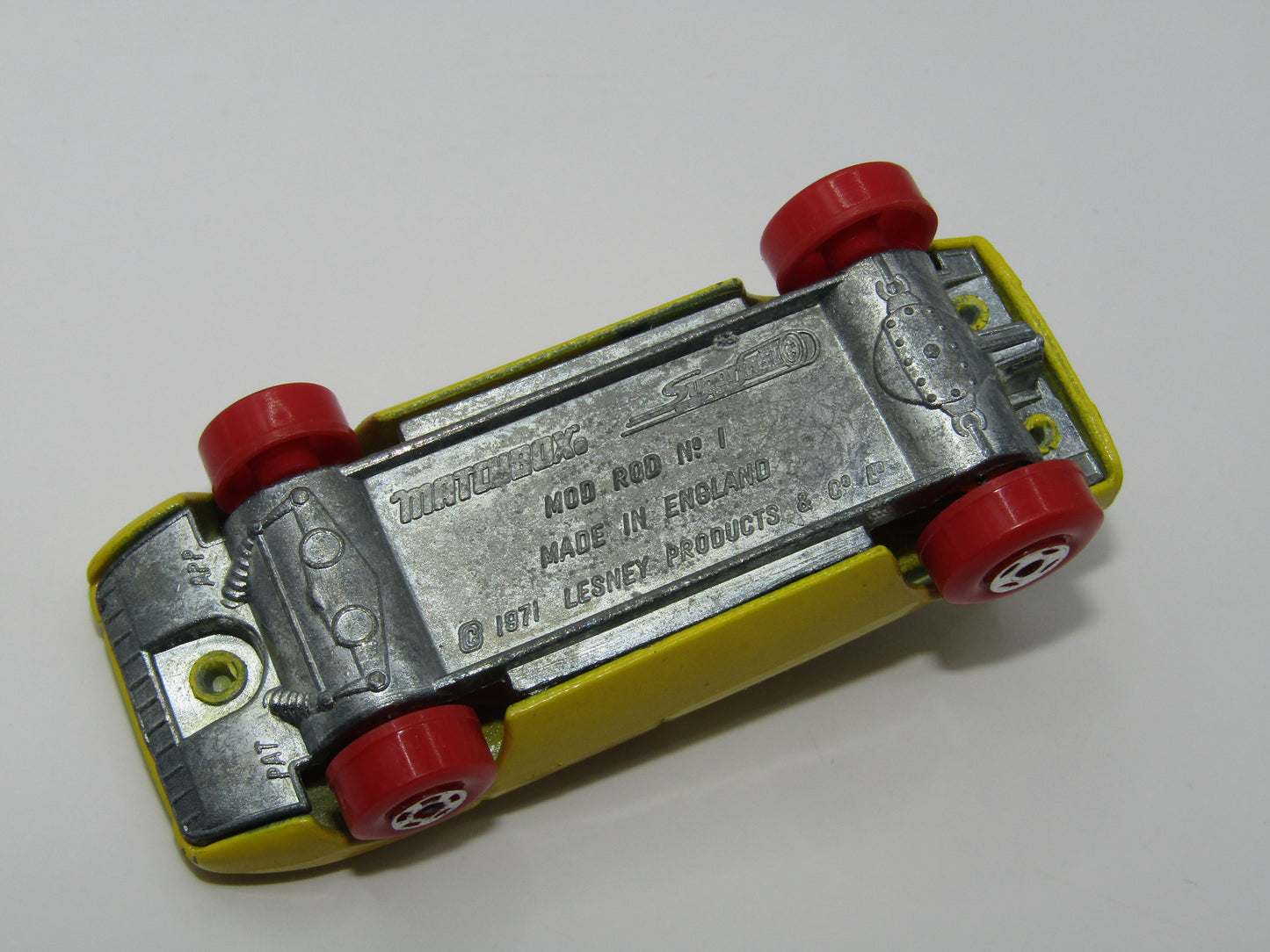 Matchbox Superfast 1B - Mod Rod, Red Wheels, Rare Grey Wildcat