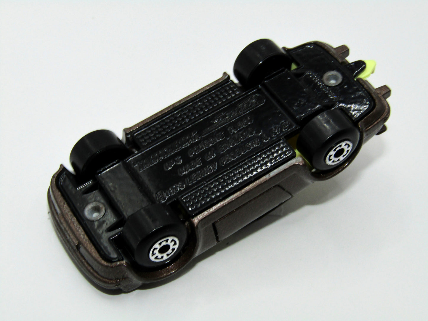 Matchbox Superfast 3C Porsche Turbo Gloss Brown Light Yellow Interior