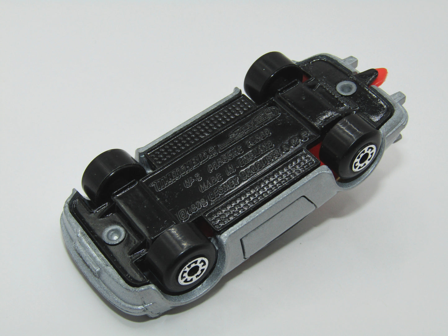 Matchbox Superfast 3C Porsche Turbo Silver Amber Tinted Windows