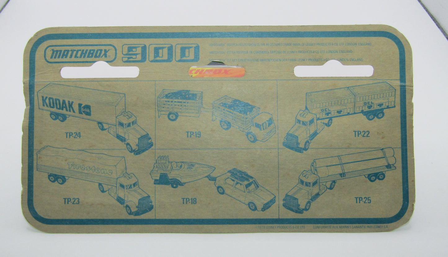 Matchbox Superfast Twin Pack TP-24 Long Haul Trailer, Matchbox Labels