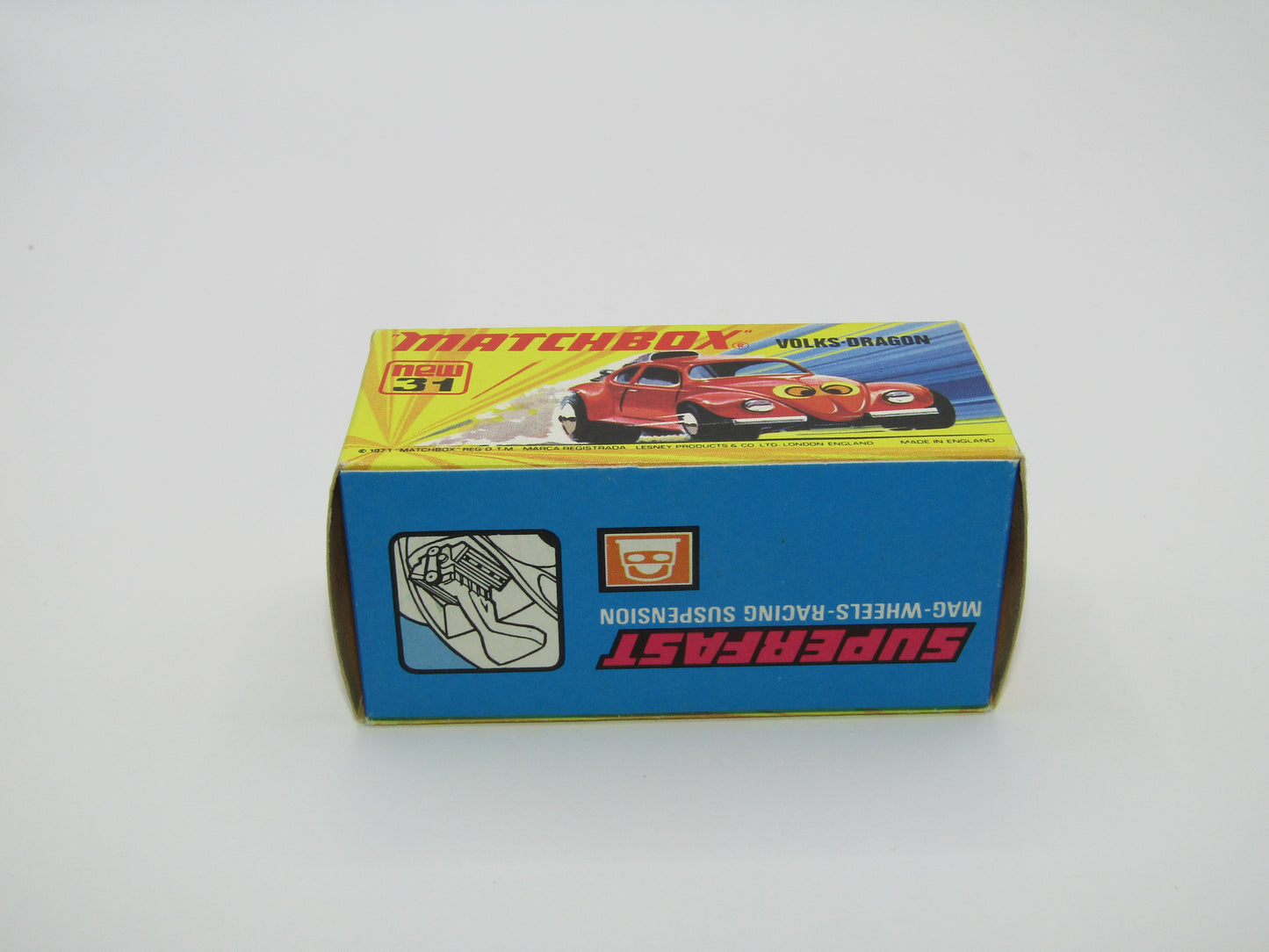 Matchbox Superfast No RN VI Lady Bug Black Lady Bug Tampo