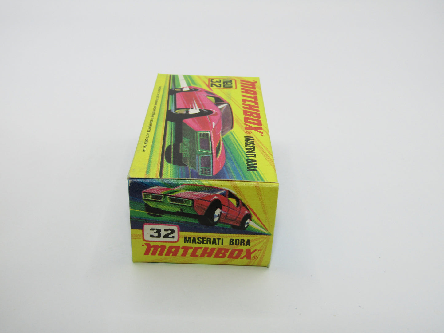 Matchbox Superfast No 32B Maserati Bora UNPAINTED Base DARK MATT body