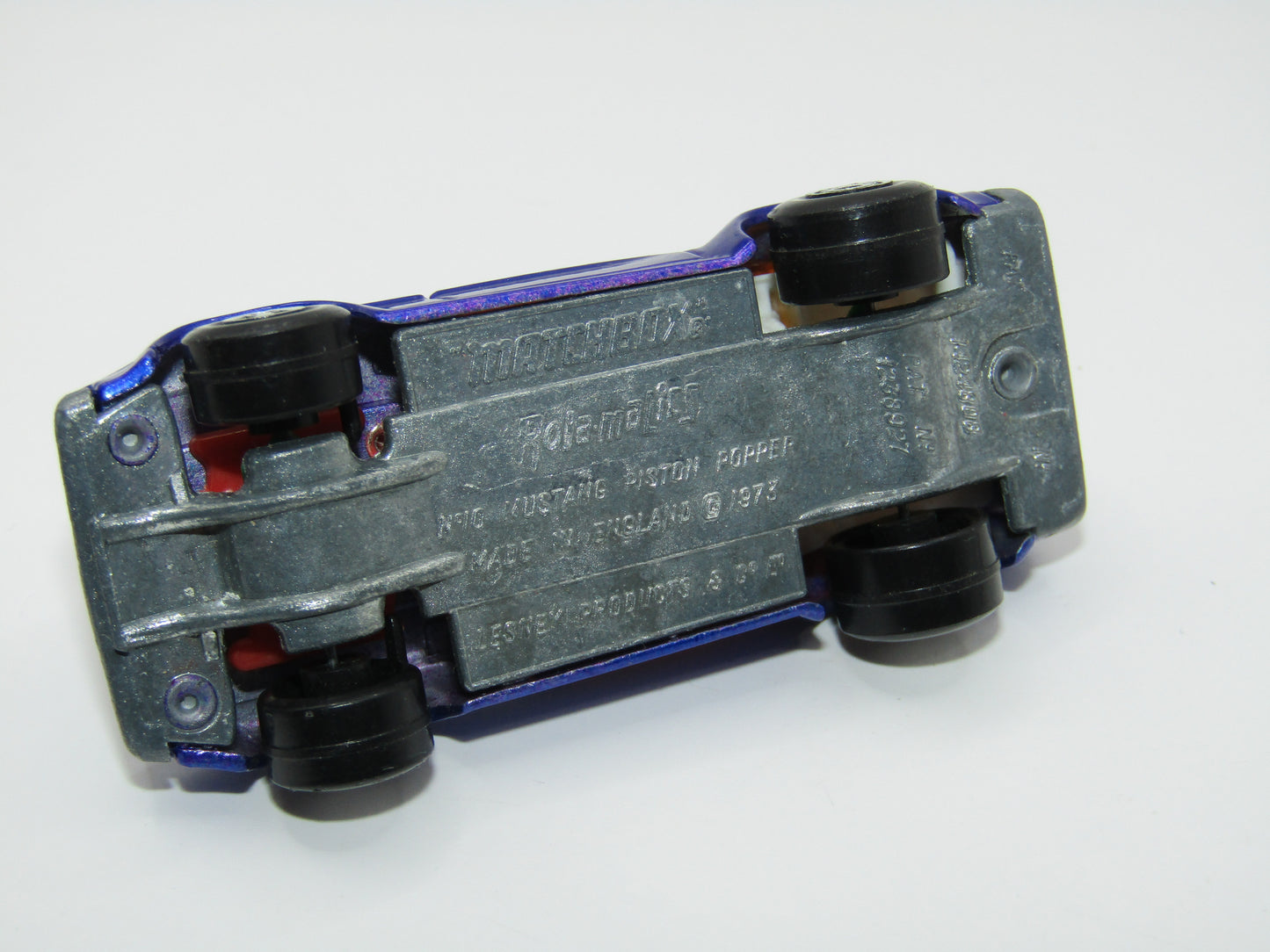 Matchbox Superfast 10B Piston Popper Dark Metallic Blue