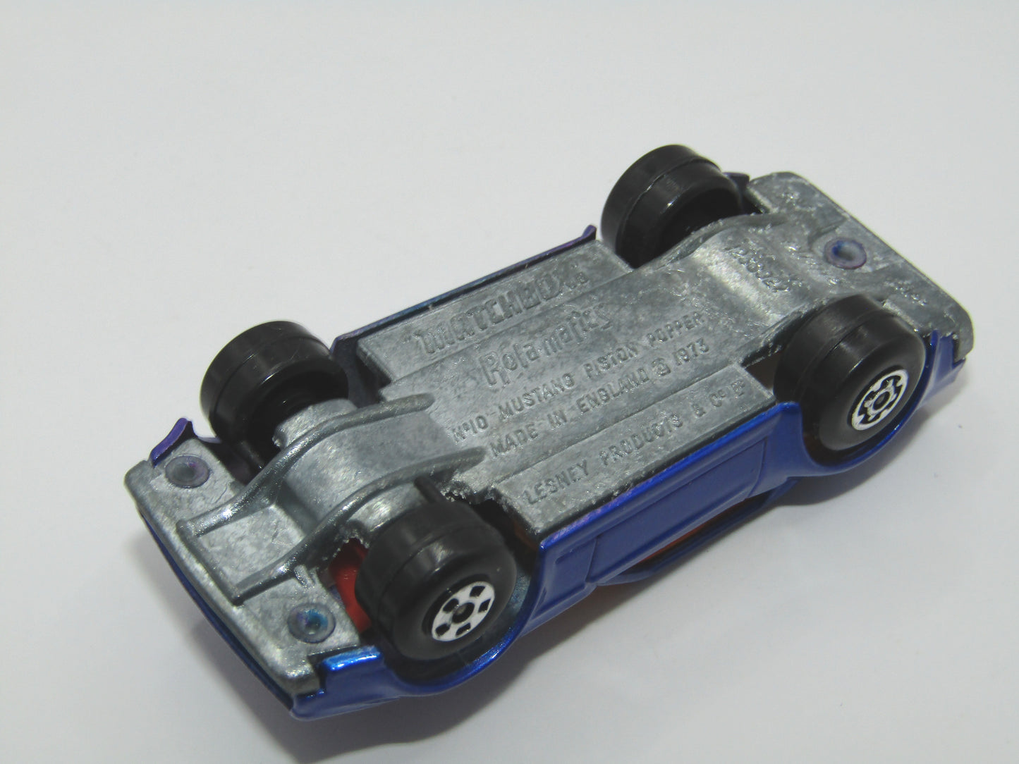 Matchbox Superfast 10B Piston Popper Light Metallic Blue