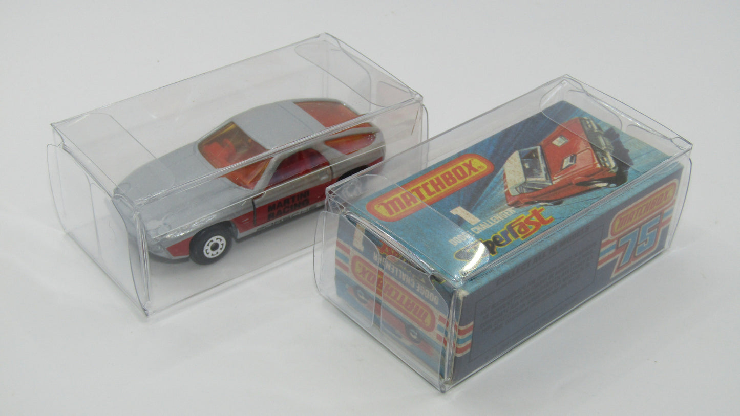20 x Matchbox Protector Cases Narrow (8cm x 4cm x 3cm)