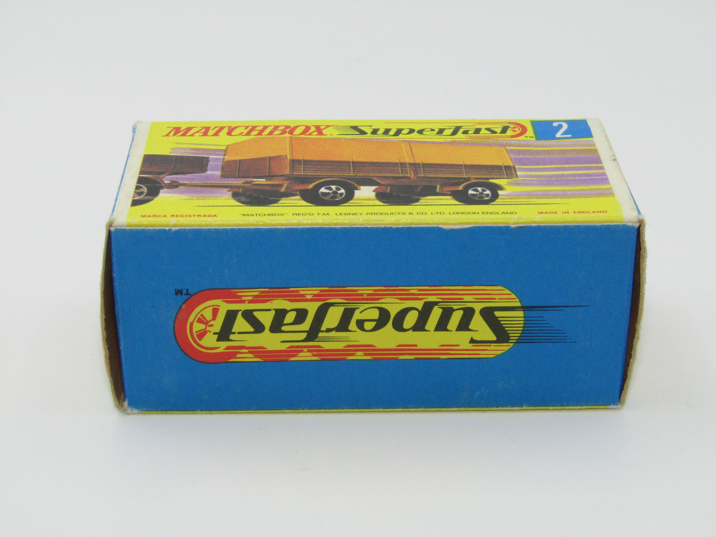 Matchbox Superfast 2A Mercedes Trailer Olive Green 5 Spoke Wide Slot Wheels