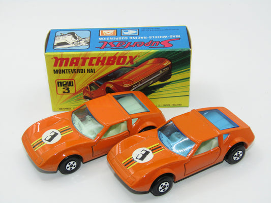 Matchbox Superfast 3B Monteverdi Hai PALE BLUE Windows