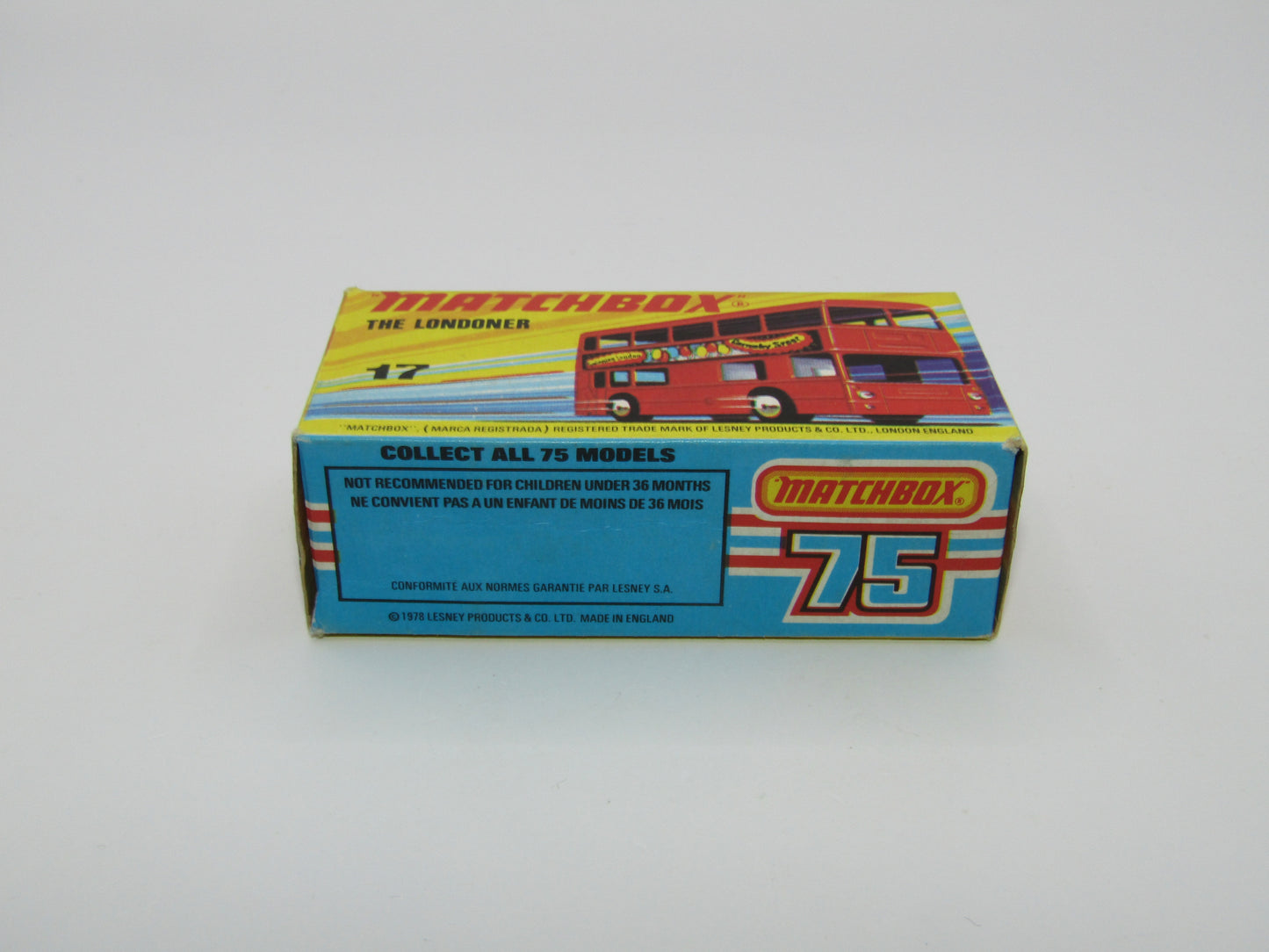 Matchbox Superfast No 17B The Londoner Japan Moriyama Miniature Collection