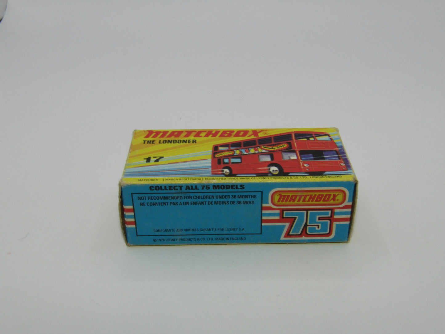 Matchbox Superfast No 17B The Londoner Japan Yokohoma Motomachi Minicar Shop