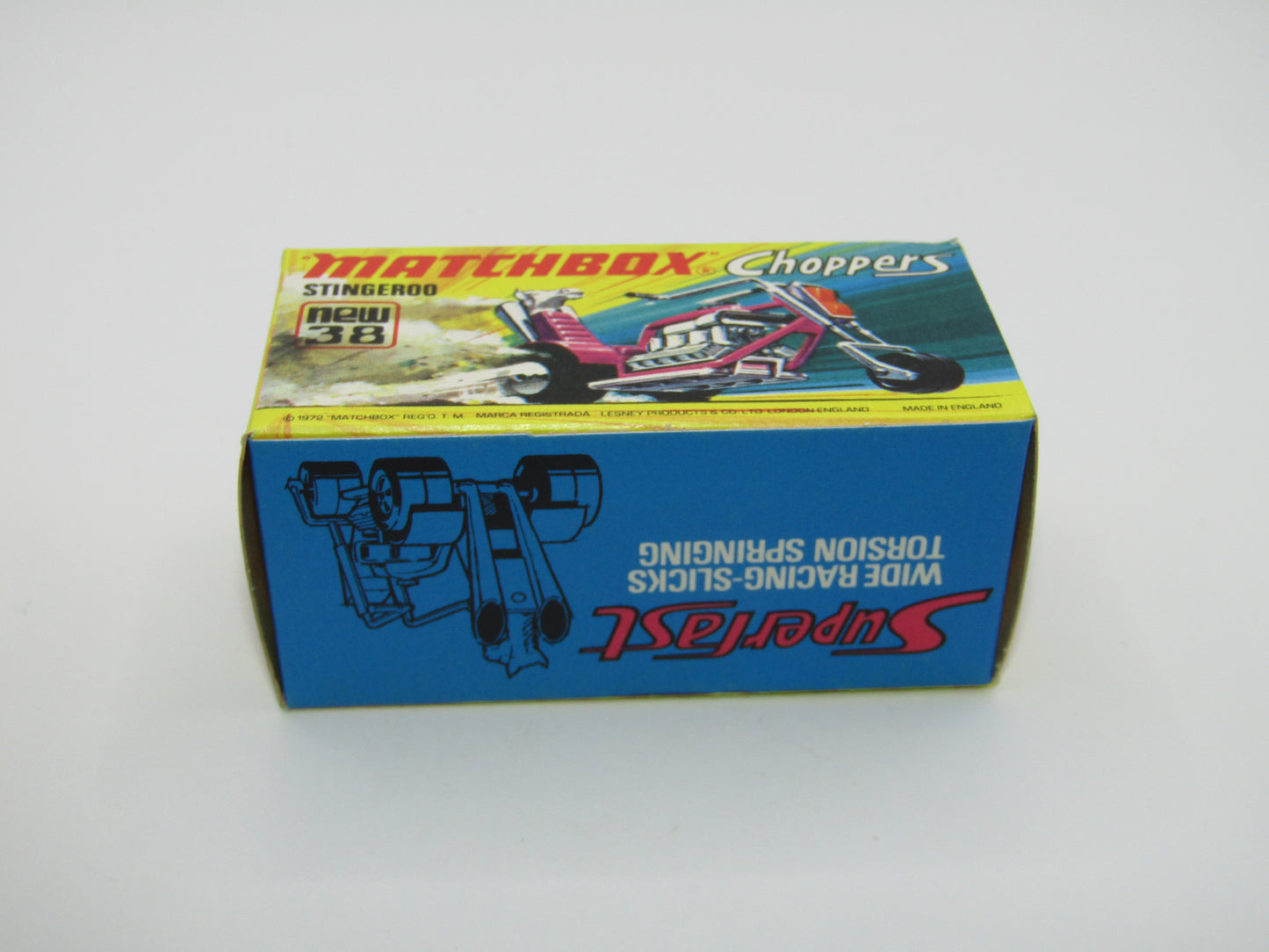 Matchbox Superfast 38B Stingeroo Dark Purple Handlebars