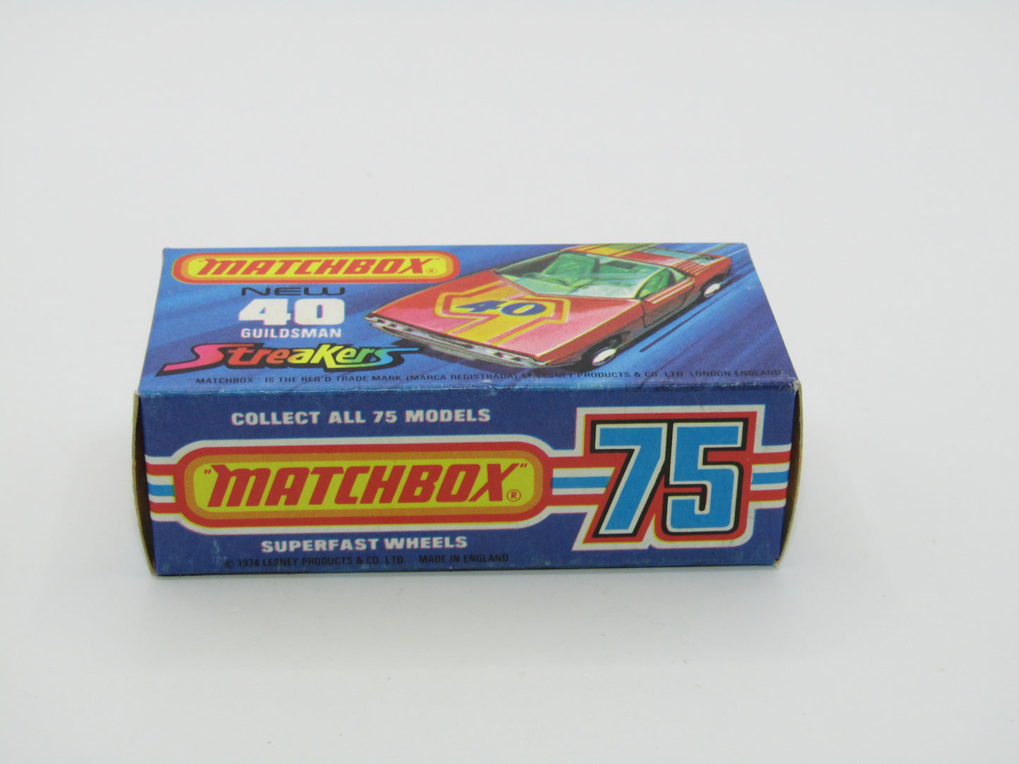 Matchbox Superfast 40A Vauxhall Guildsman BLOOD RED 40 Tampo