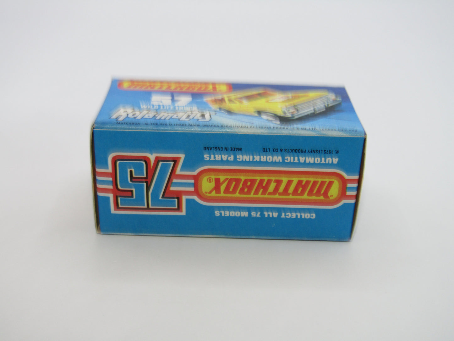 Matchbox Superfast 57C Wild Life Truck Red Windows AMBER Canopy