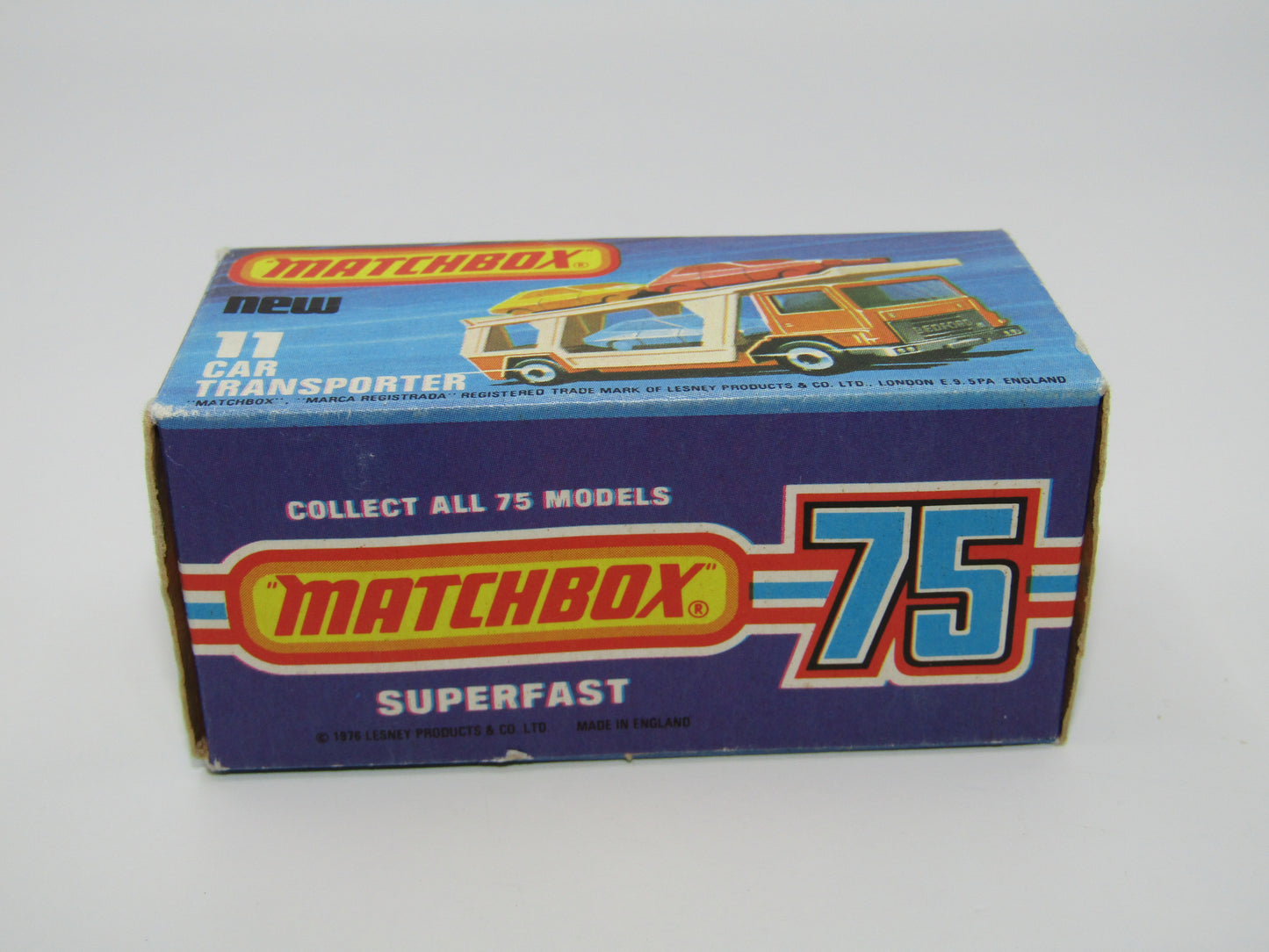 Matchbox Superfast 11C Car Transporter NO WINDOWS