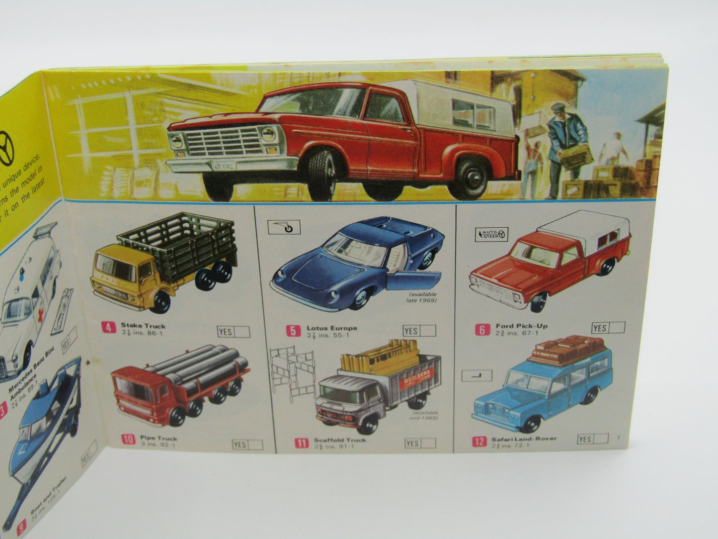 Matchbox 1969 Collectors Catalogue Second UK Edition