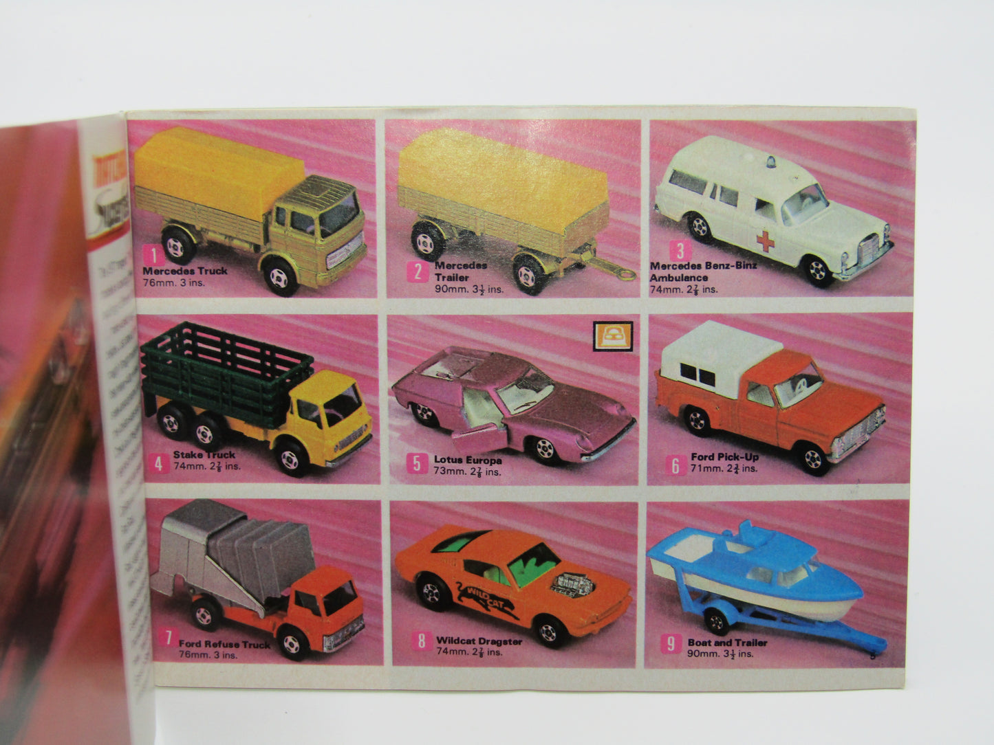 Matchbox 1971 Collectors Catalogue U.S.A Edition