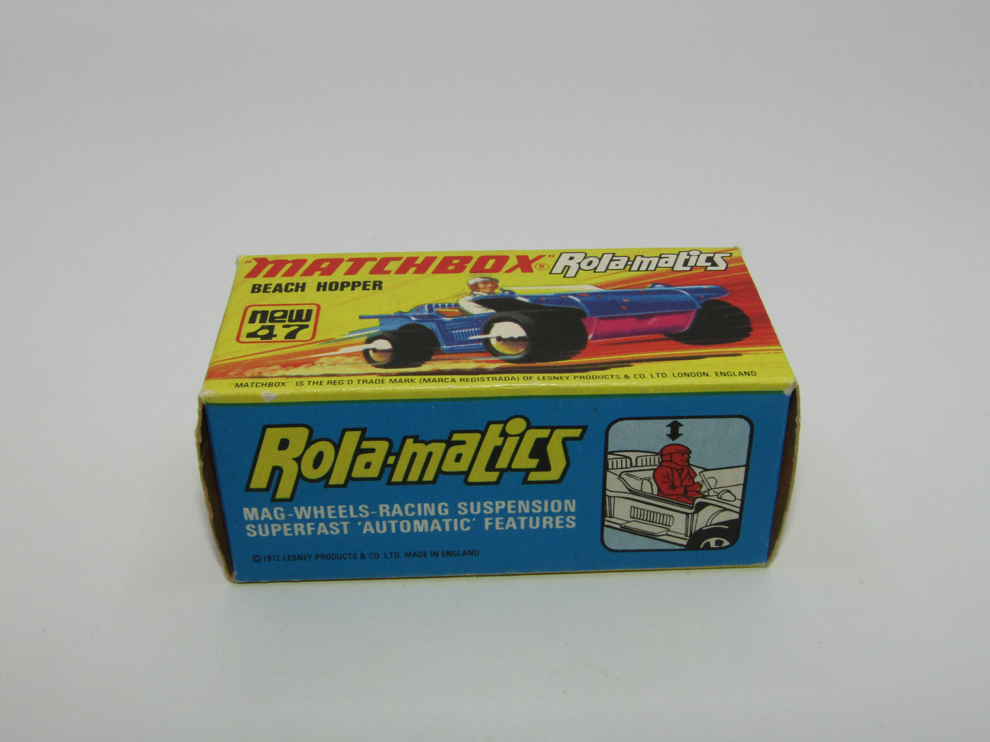 Matchbox Superfast 47B Beach Hopper with WINDSCREEN Light Pink Base