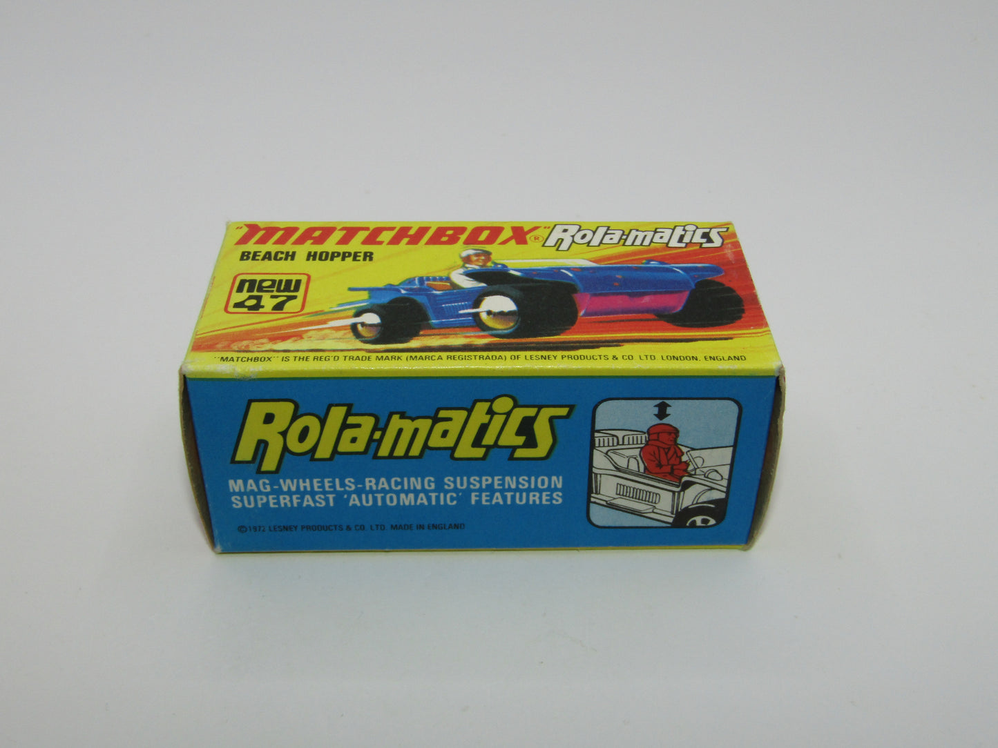 Matchbox Superfast 47B Beach Hopper PINK Driver, Dark Pink Base