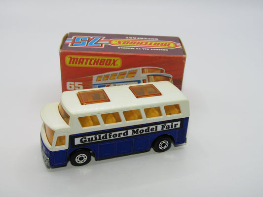 Matchbox Superfast 65B Airport Coach Guildford Model Fair Code 3