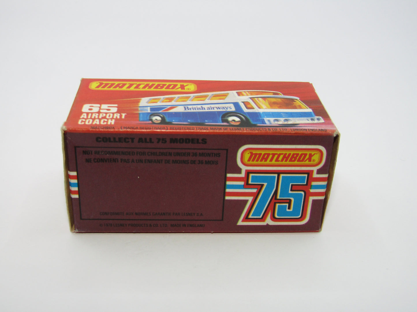 Matchbox Superfast 65B Airport Coach Fly Concorde London New York
