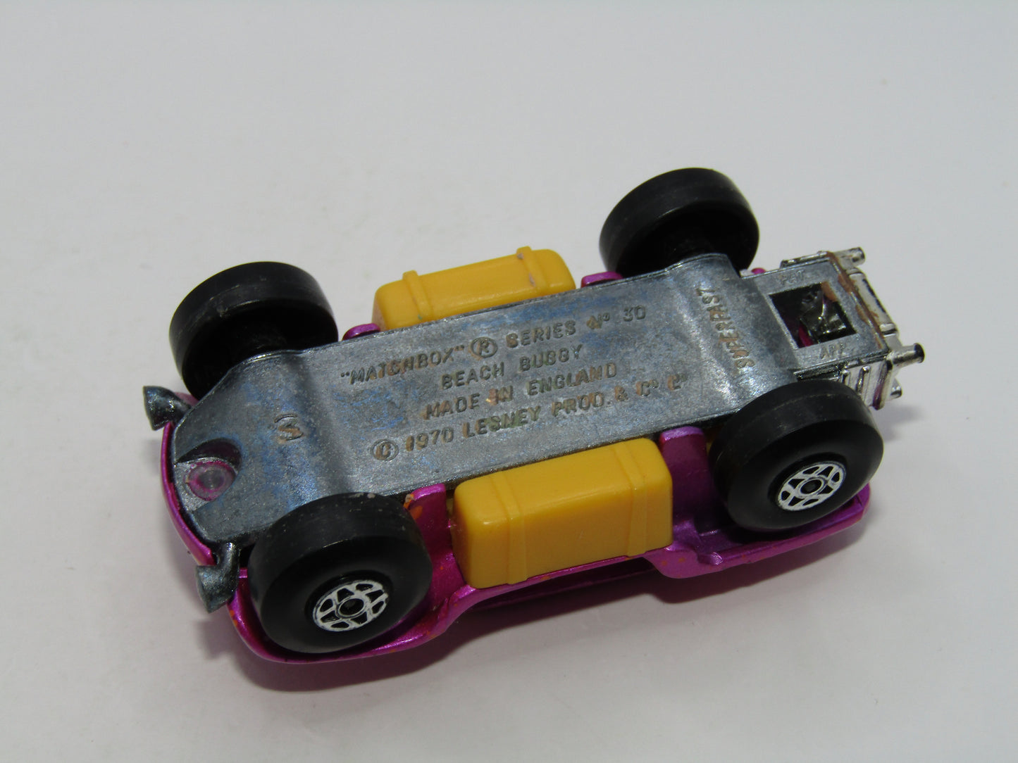 Matchbox Superfast 30B Beach Buggy Purple ORANGE SPLATTER