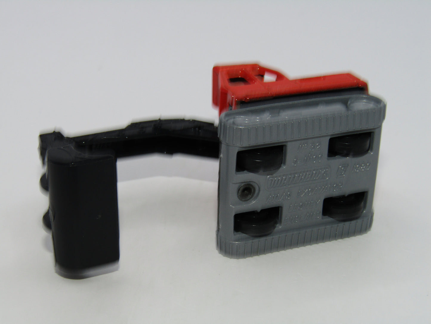 Matchbox Superfast 32D Atlas Excavator RED Charcoal Grey Platform