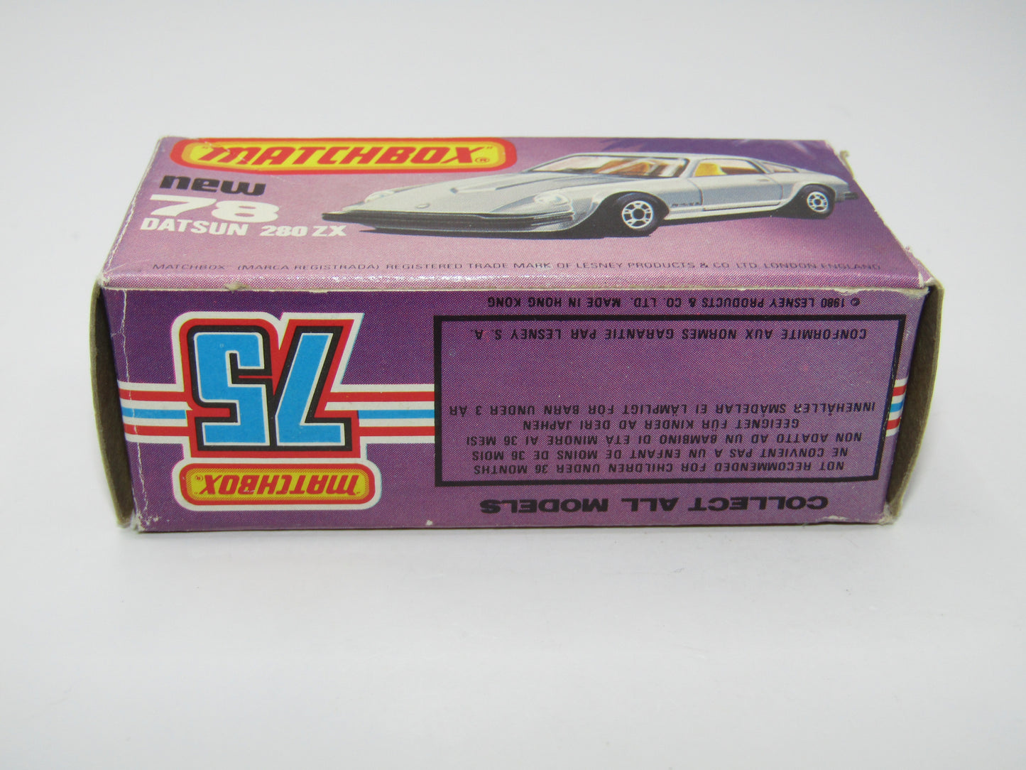 Matchbox Superfast 78A Datsun 280ZX Fairlady Z Lesney Hong Kong Australian Issue