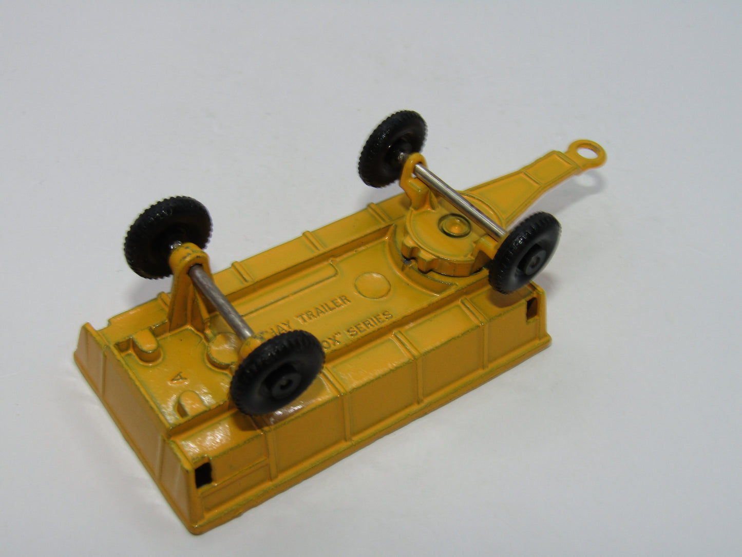 Matchbox Superfast 40A Hay Trailer Dark Yellow