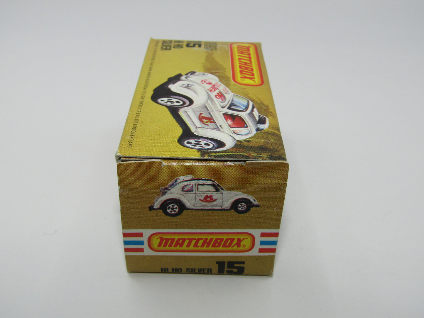Matchbox Superfast No 15D Hi Ho Silver USA Picture Box