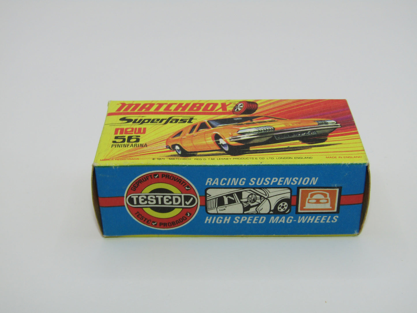 Matchbox Superfast 56A BMC 1800 Pininfarina HIGH ARCHES NARROW WHEELS