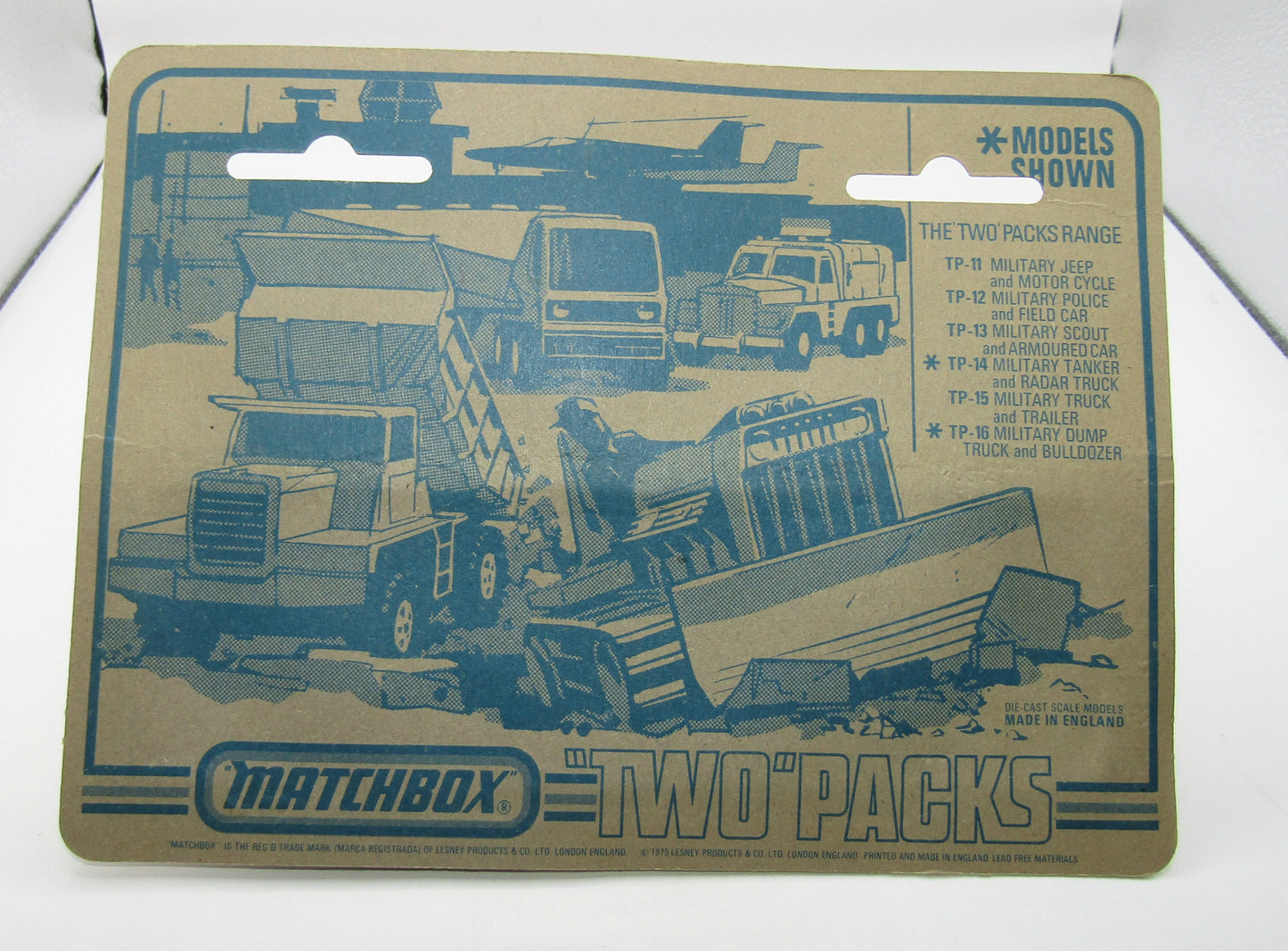 Matchbox Superfast Twin Pack TP-11 Hondarora and Jeep with Green 21 11 Star