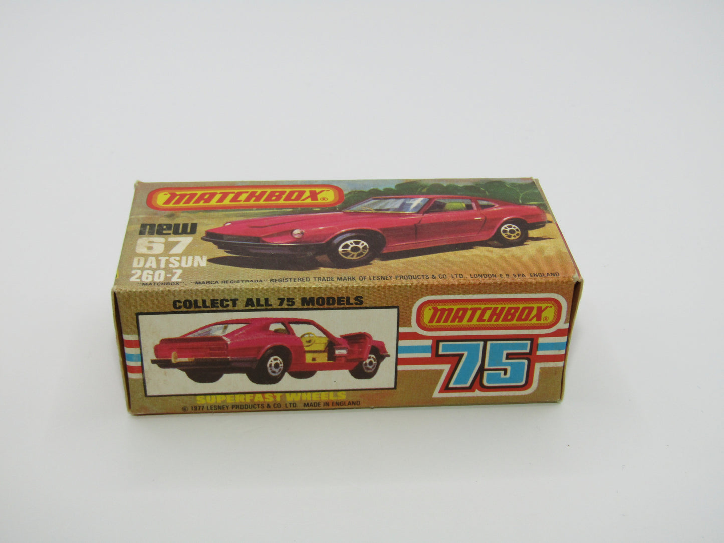 Matchbox Superfast 67C Datsun 126X DARK Metallic Blue