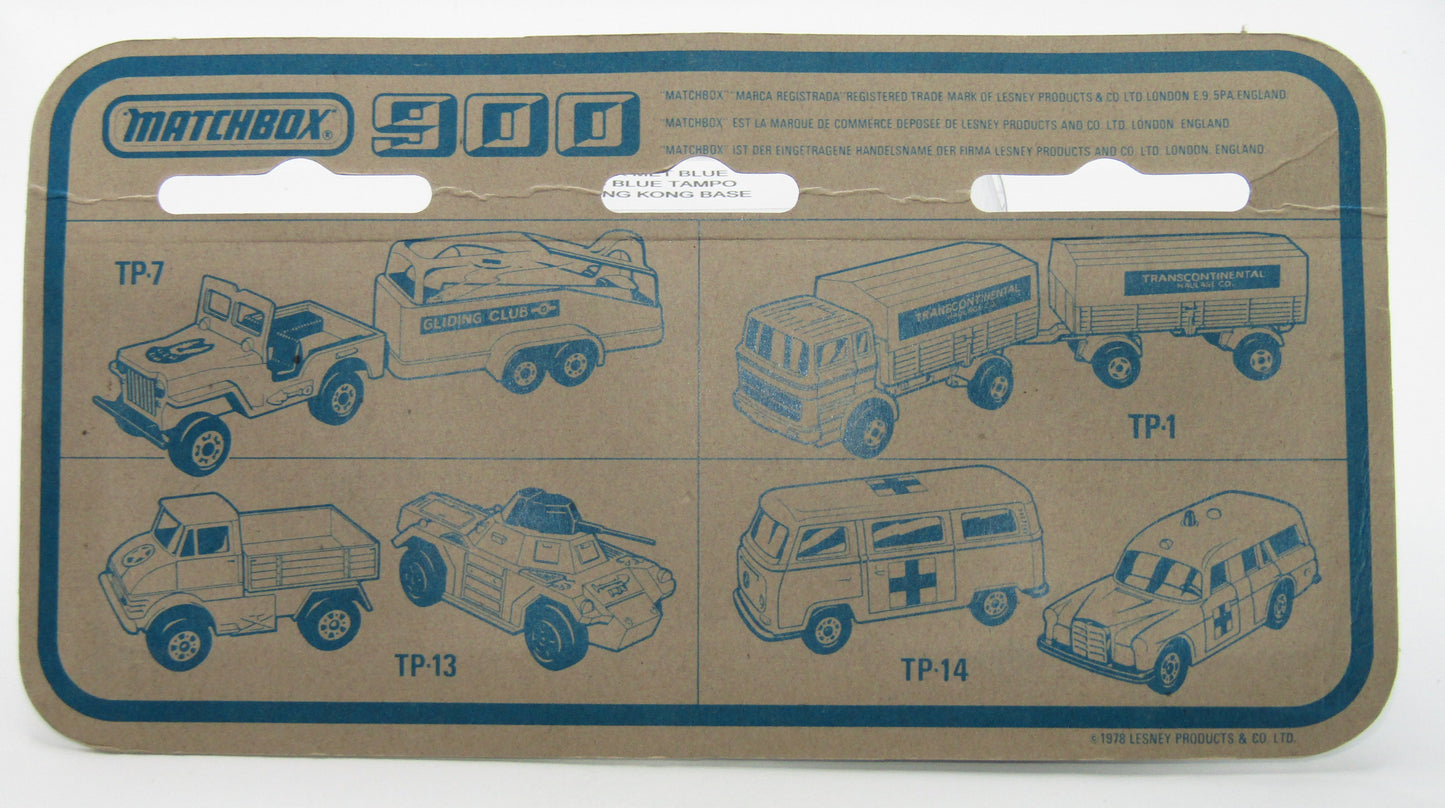Matchbox Superfast Twin Pack TP-5 Porsche Turbo & Boat & Trailer