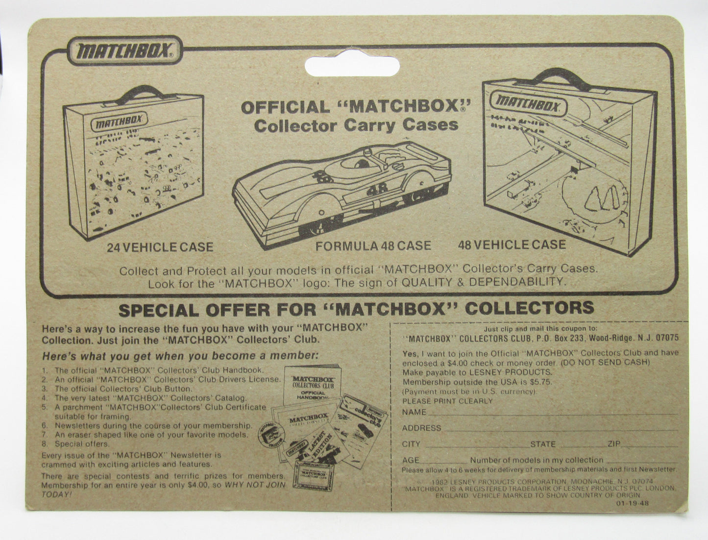 Matchbox Superfast Twin Pack Hitch N Haul AMX Javelin RED, Unpainted Base