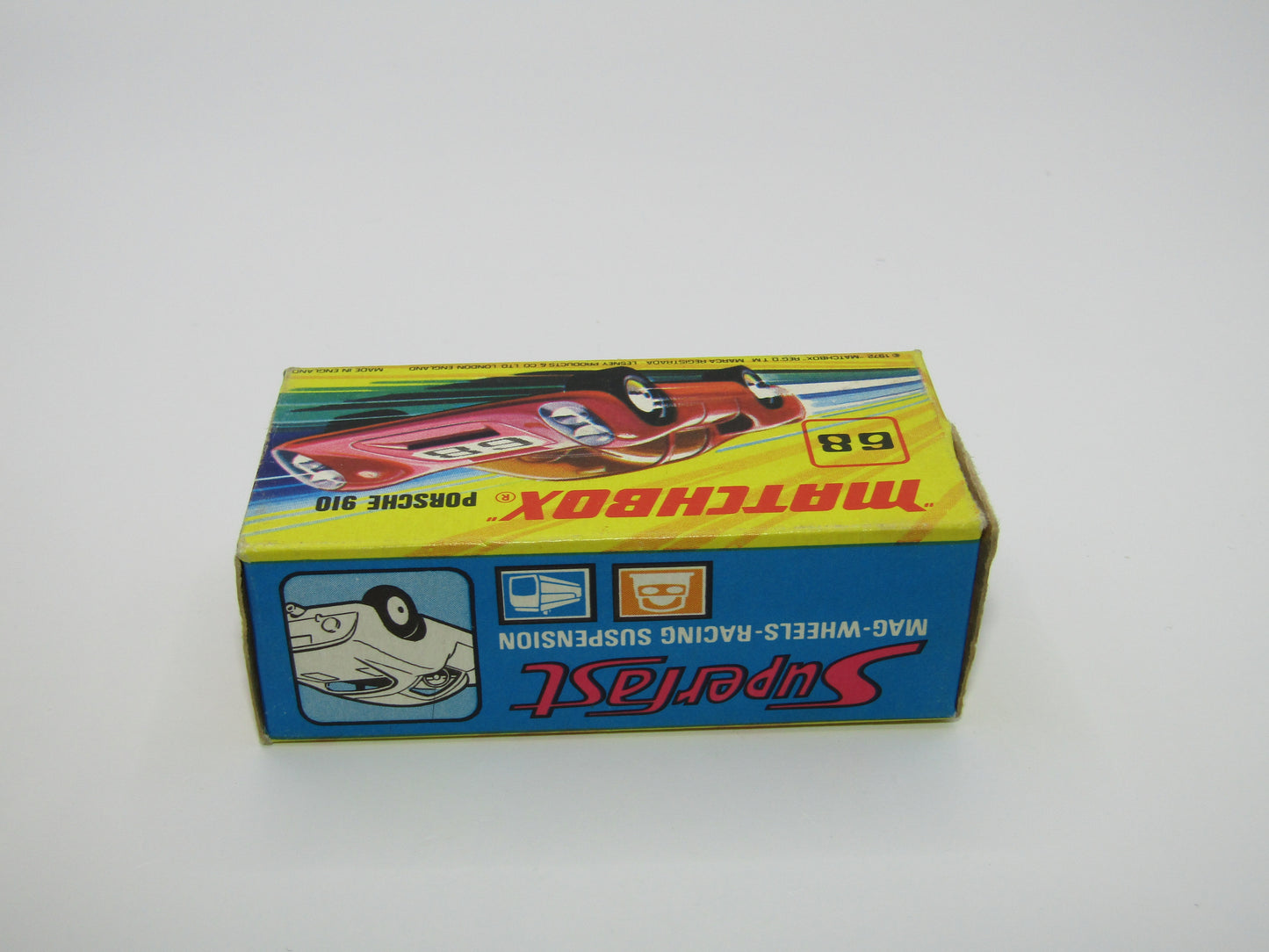 Matchbox Superfast 68A Porsche 910 SMALL SLOT 5 SPOKE WHEELS