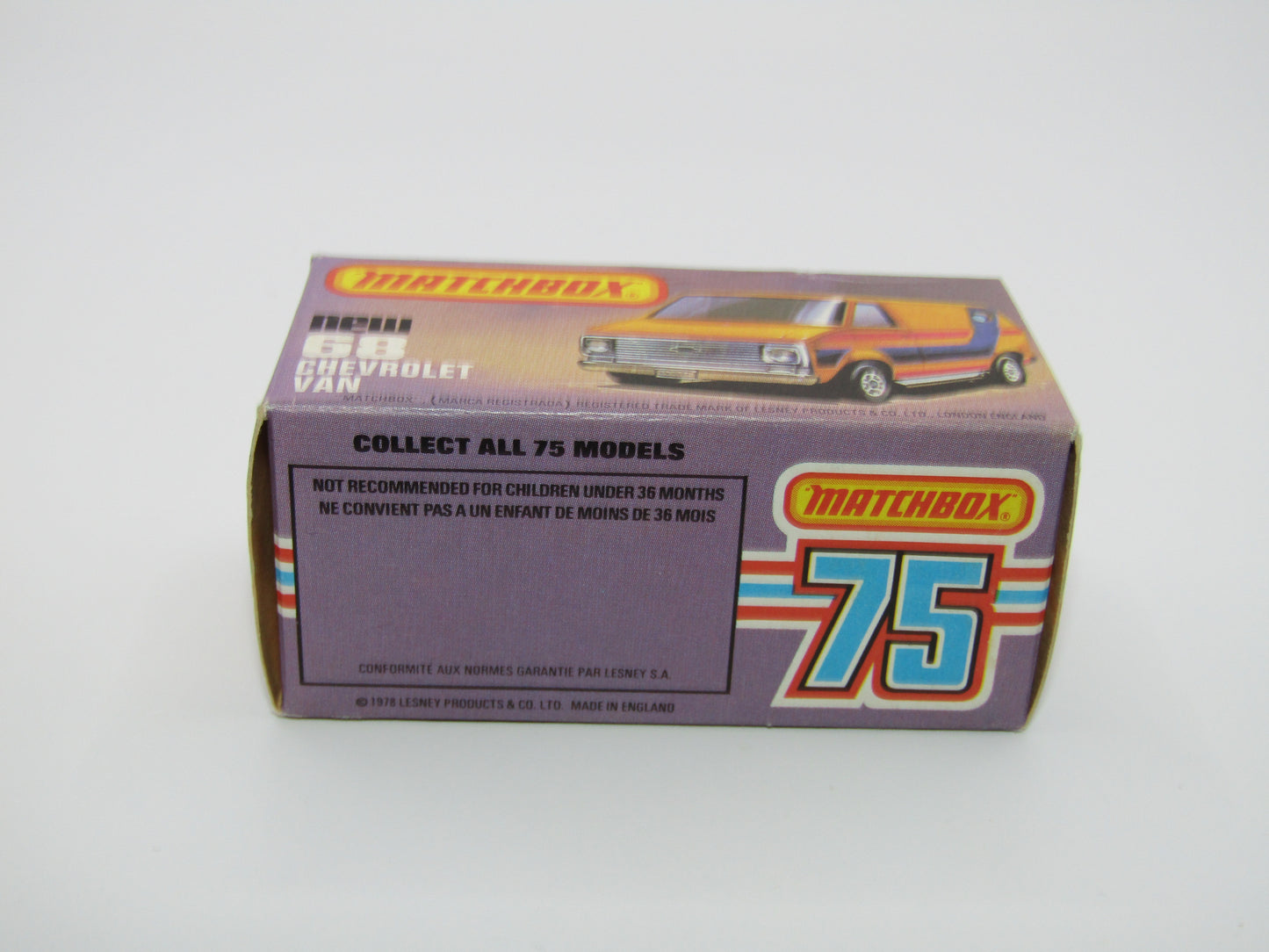 Matchbox Superfast 68C Chevy Van Matchbox Collectors Club