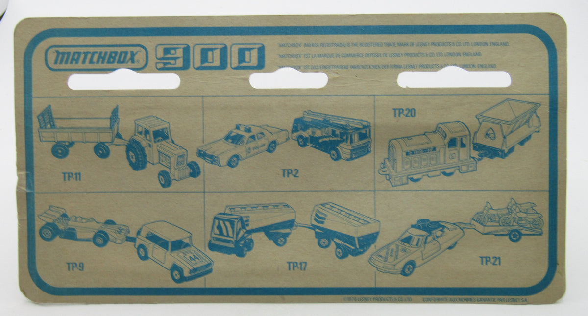Matchbox Superfast Twin Pack TP-27 Passenger Coach and Locomotive