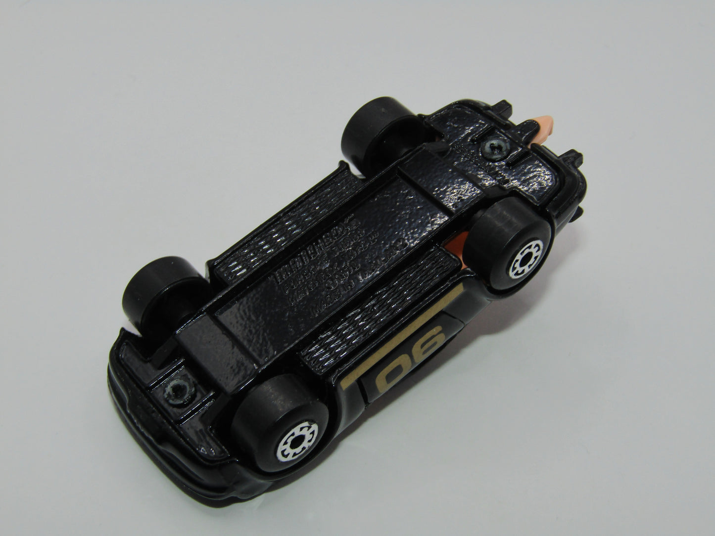 Matchbox Superfast MB3 Porsche Turbo Black PINK Interior Thailand Base