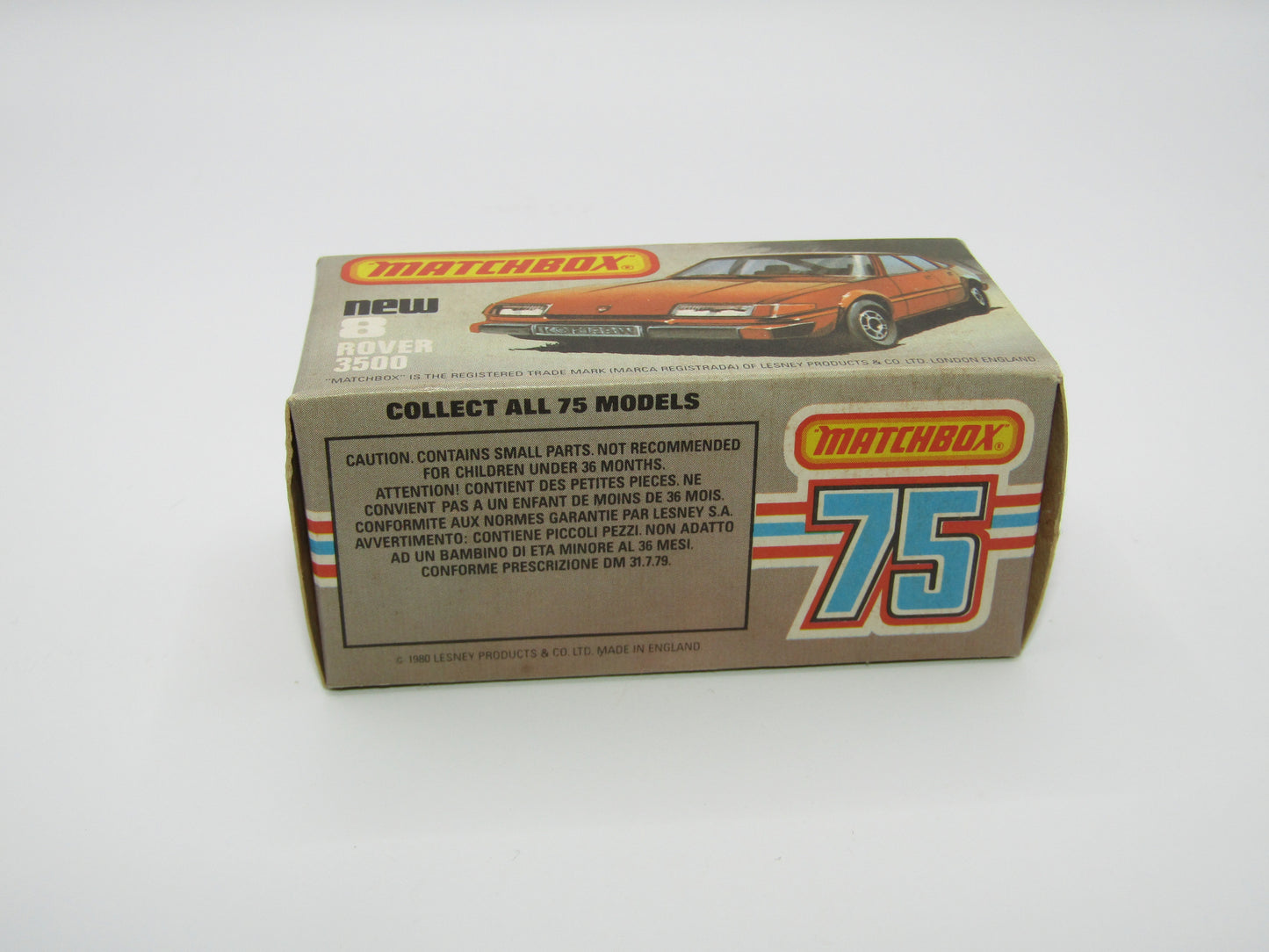 Matchbox Superfast 8D Rover 3500 Bronze, MALTESE CROSS Wheels