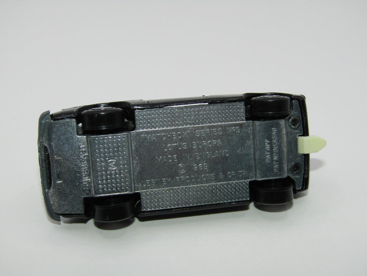 Matchbox Superfast 5A Lotus Europa Black JPS Tampo