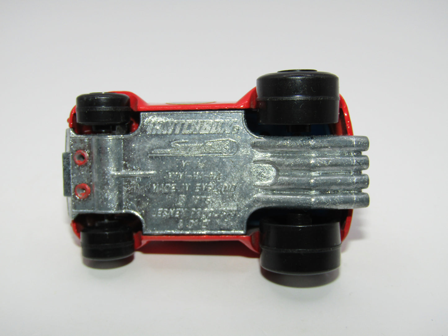 Matchbox Superfast 14B Mini Ha-Ha Medium Red Blue Windows