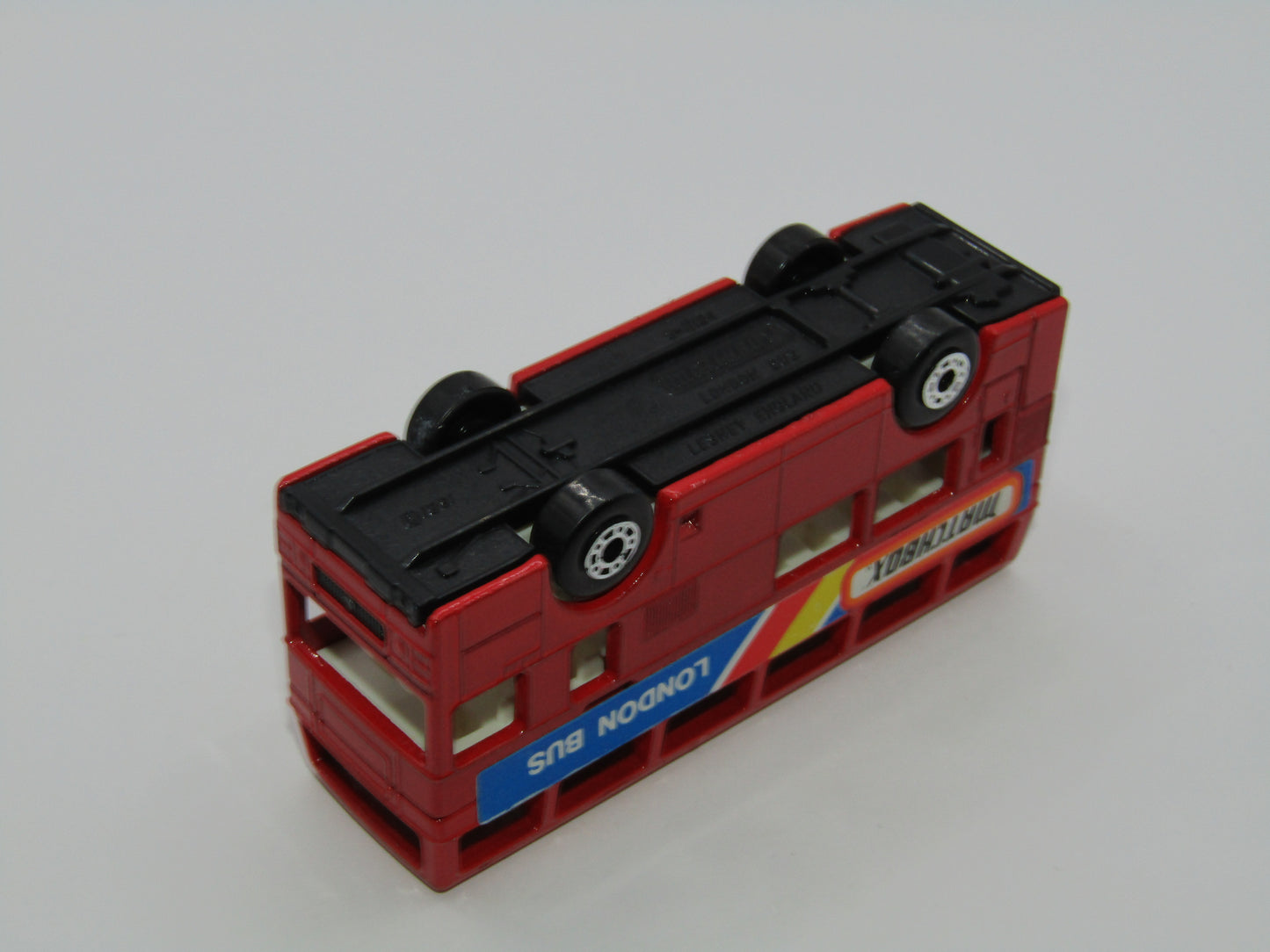 Matchbox Superfast 17C London Bus Matchbox London Bus labels