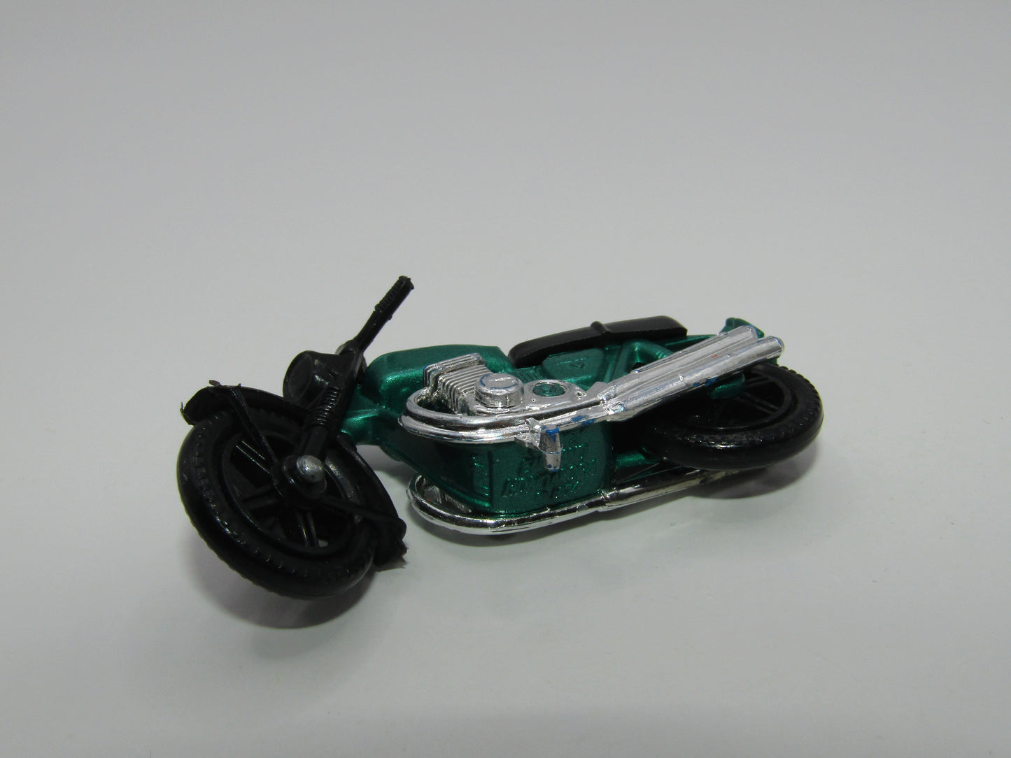 Matchbox Superfast 18B Hondarora Motorcycle Metallic Green