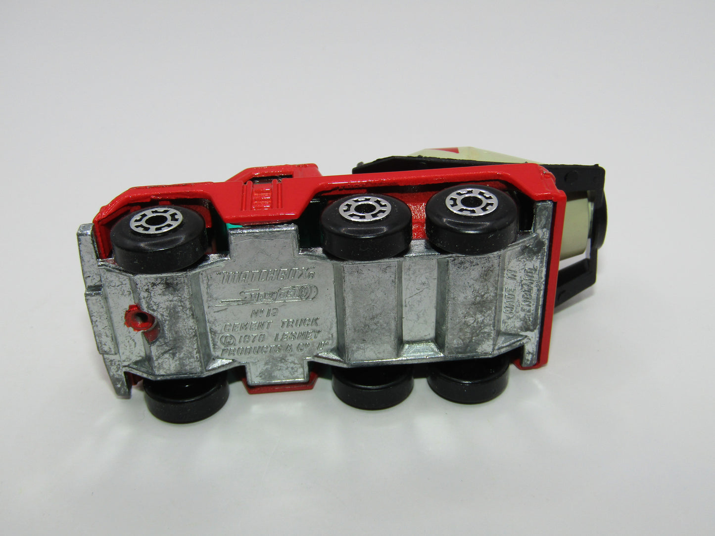 Matchbox Superfast 19C Cement Truck GREY Barrel
