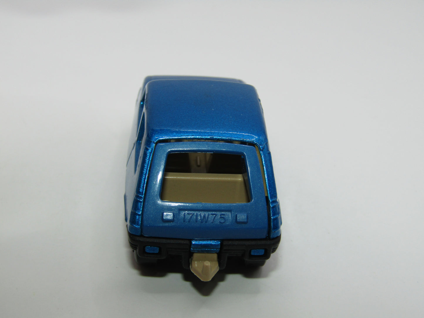 Matchbox Superfast 21C Renault 5TL Light Blue BLACK Base