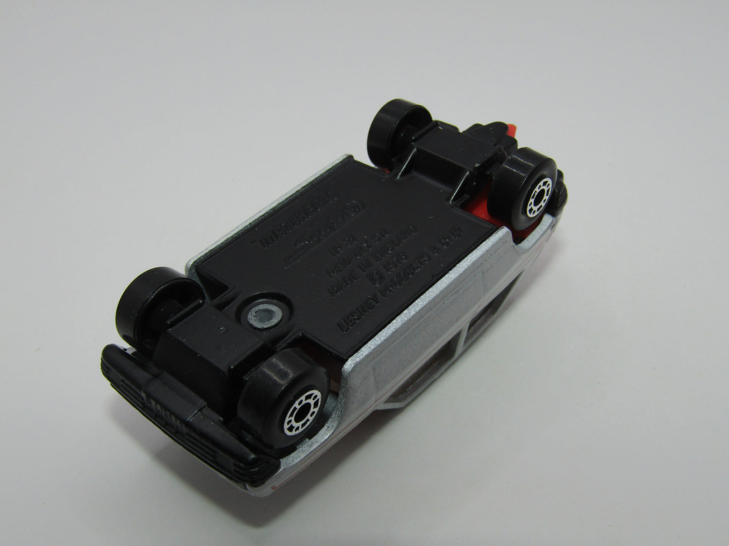 Matchbox Superfast 21C Renault 5TL Silver A5 Tampo Satin Black Base