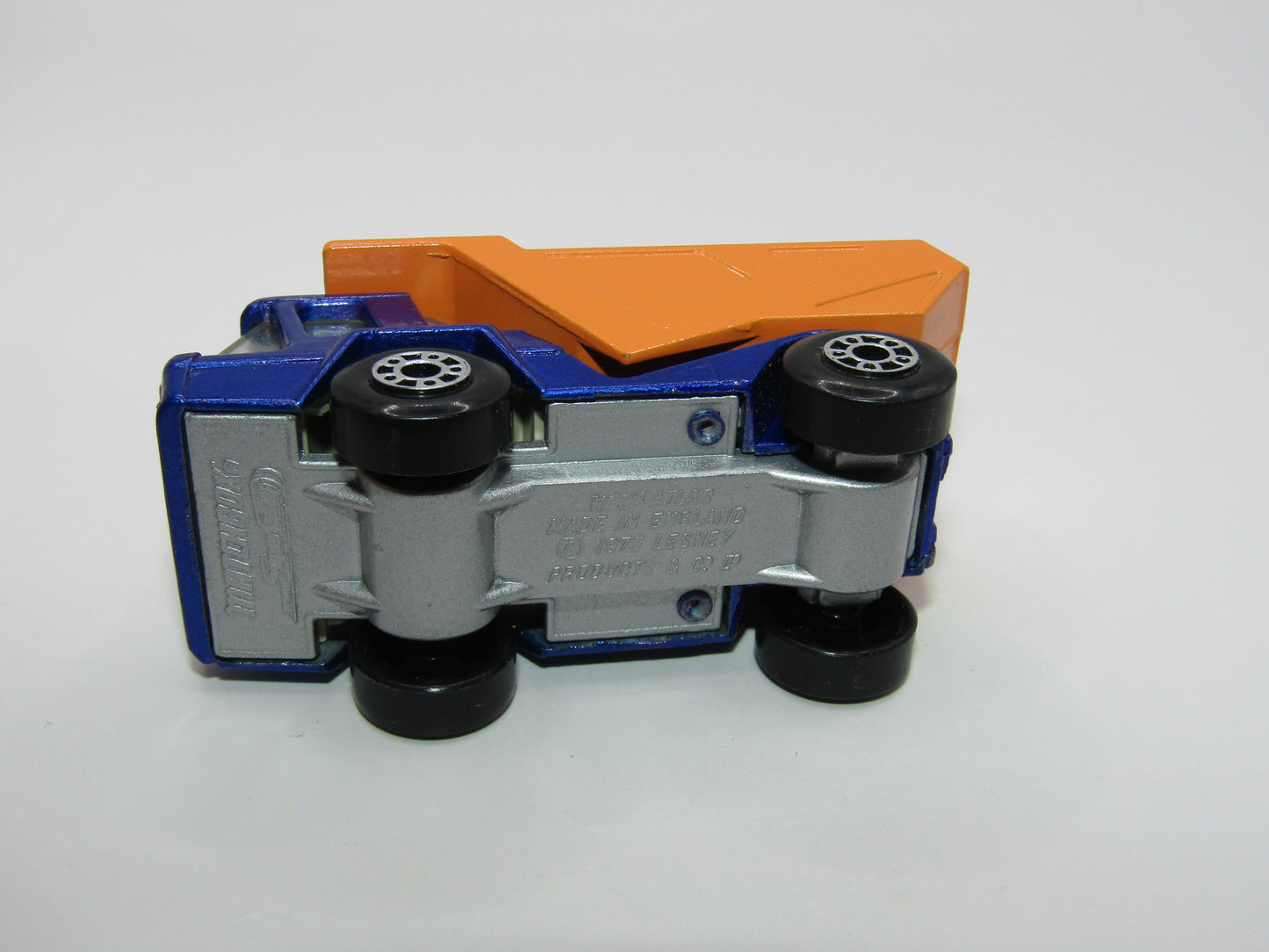 Matchbox Superfast 23B Atlas Grey Interior Silver Base Dot Dash Wheels