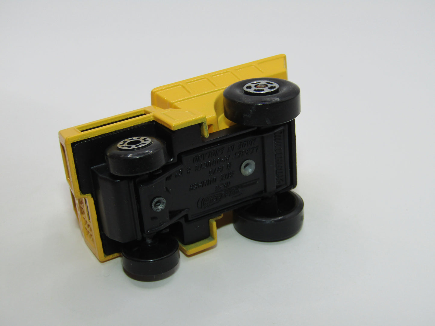 Matchbox Superfast 26C Site Dumper Yellow 5 Crown & 5 Spoke Wheels