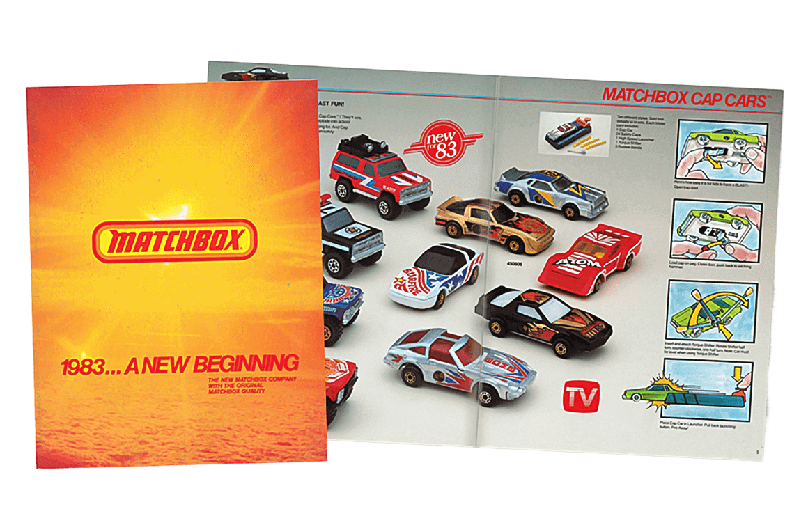 Matchbox Toys produced 1983 onwards
