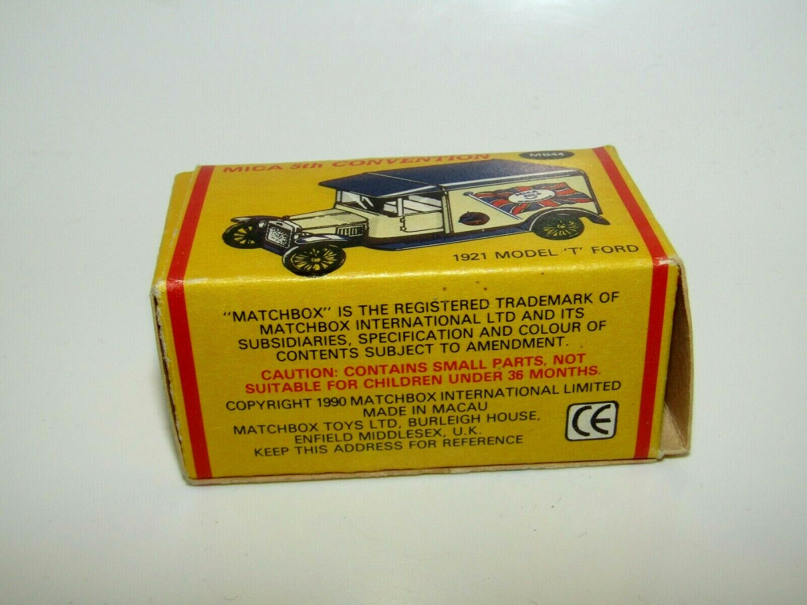 Matchbox Superfast No 44 Model T Ford Mica 5th Convention MIB RARE