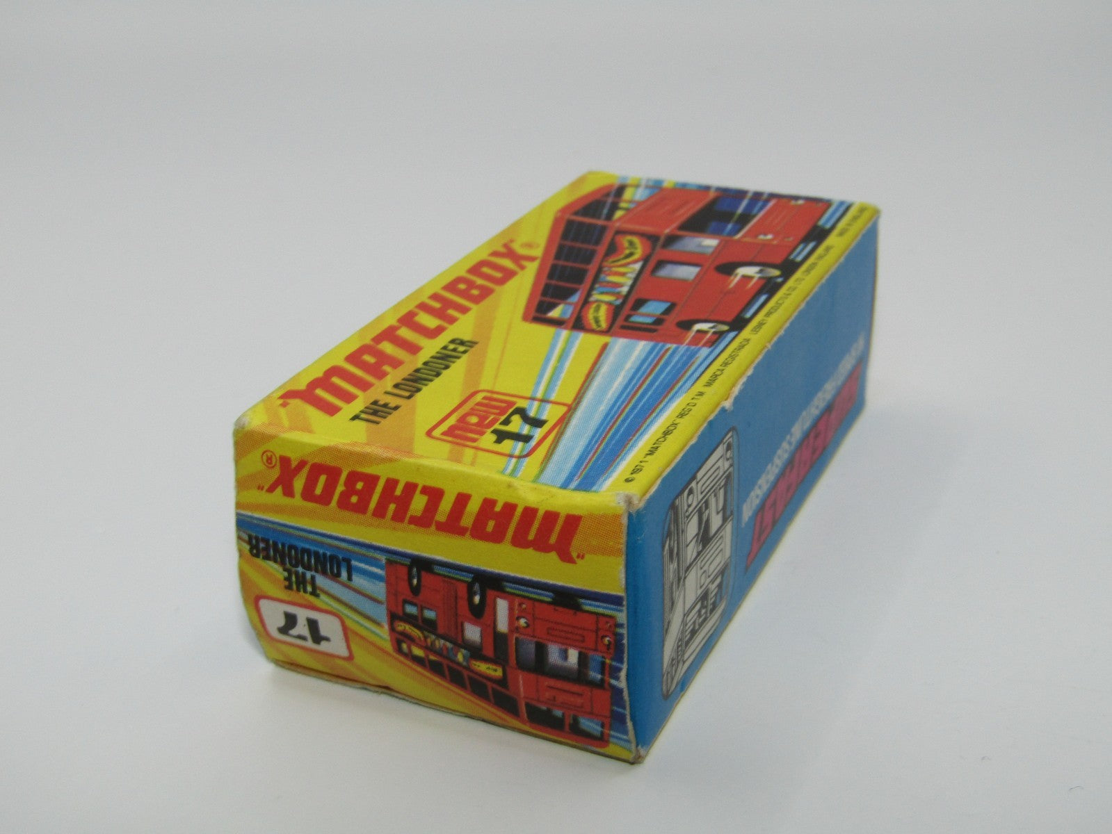 Matchbox Superfast No 17 The Londoner Original Empty Box Excellent